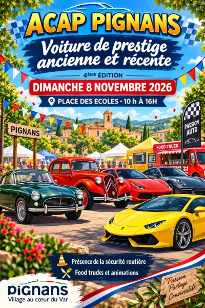 Xposition de voitures de prestige de toutes les époques