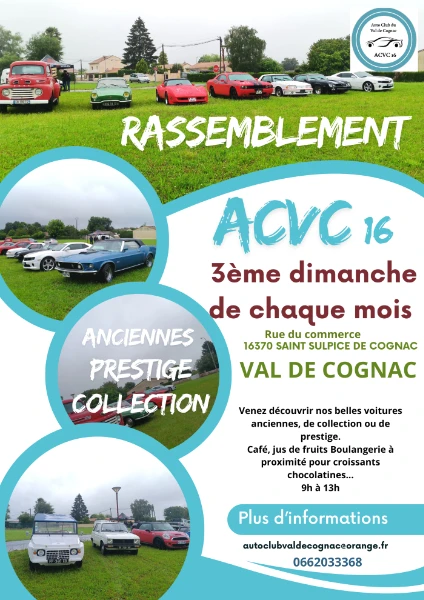 Rassemblement Voitures Anciennes et Collection