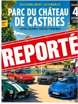 Rassemblement au parc du château