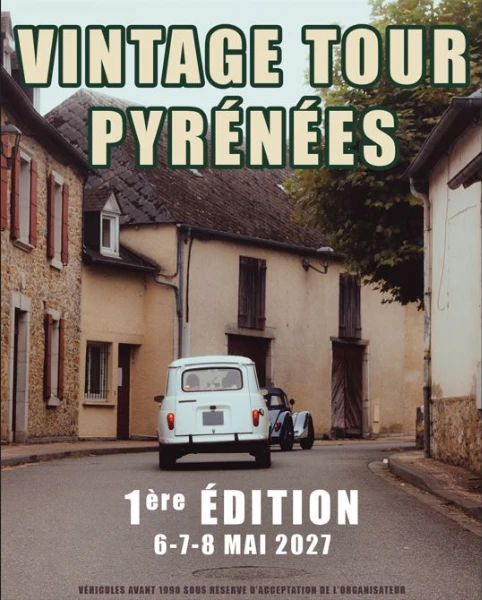 Vintage tour pyrénées